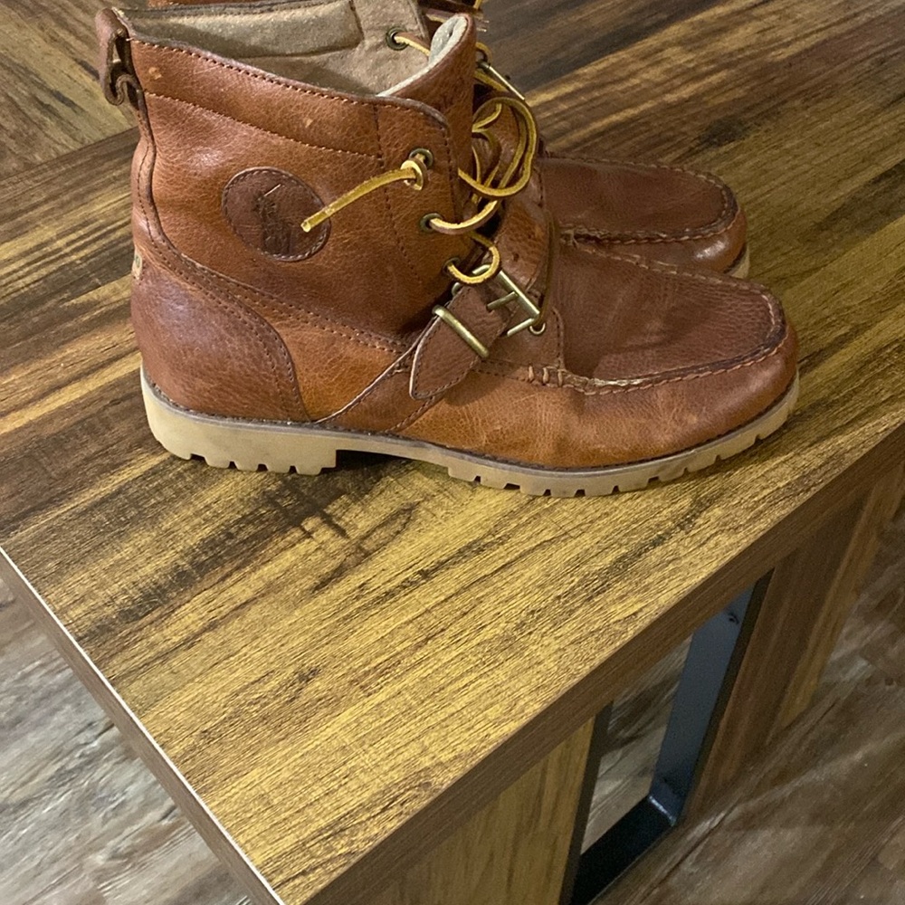Men's Brown Leather Boots
